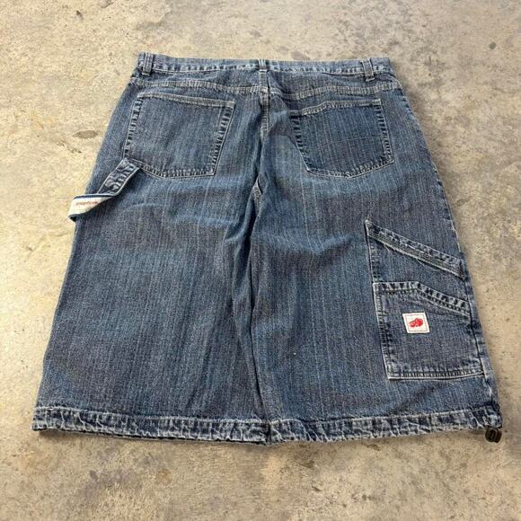 90s JNCO Style Baggy Carpenter Jean Shorts - Picture 1 of 7